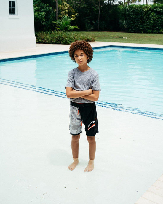 Sprayground KIDS DAMAGE CONTROL SWIM TRUNKS