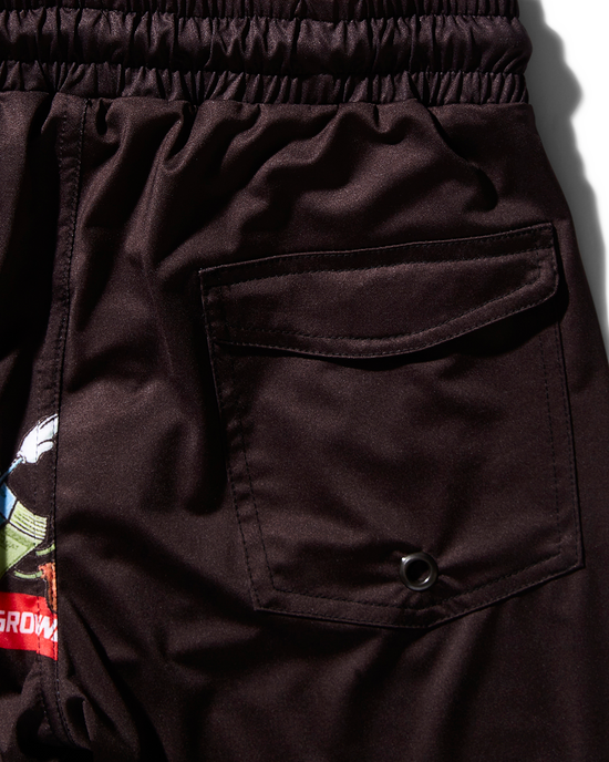 Sprayground KIDS PATCH ALL-IN SWIM TRUNKS (BLACK)