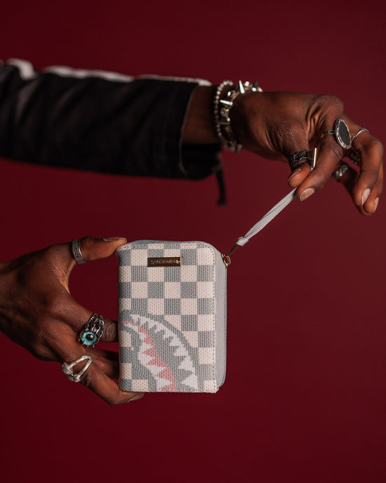 Sprayground KNIT SHARKS IN PARIS IN CREAM WALLET