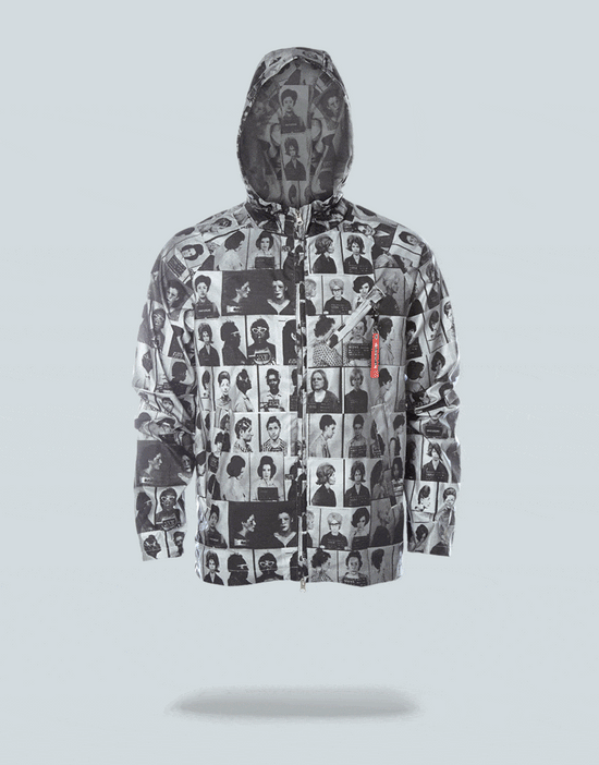 sprayground LAQUAN SMITH SCAMMER WINDBREAKER (3M)