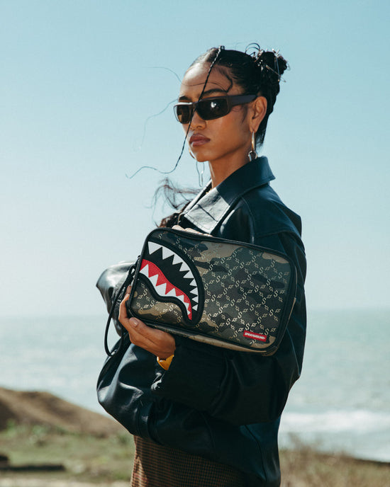 Sprayground LASERS BLAZIN TOILETRY BRICKSIDE BAG