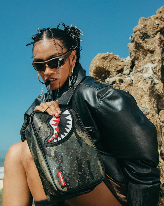 Sprayground LASERS BLAZIN TOILETRY BRICKSIDE BAG