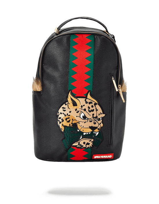sprayground LEOPARD FUR MONEY