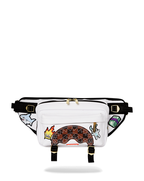 sprayground LET'S MAKE SOME NOISE CARGO CROSSBODY