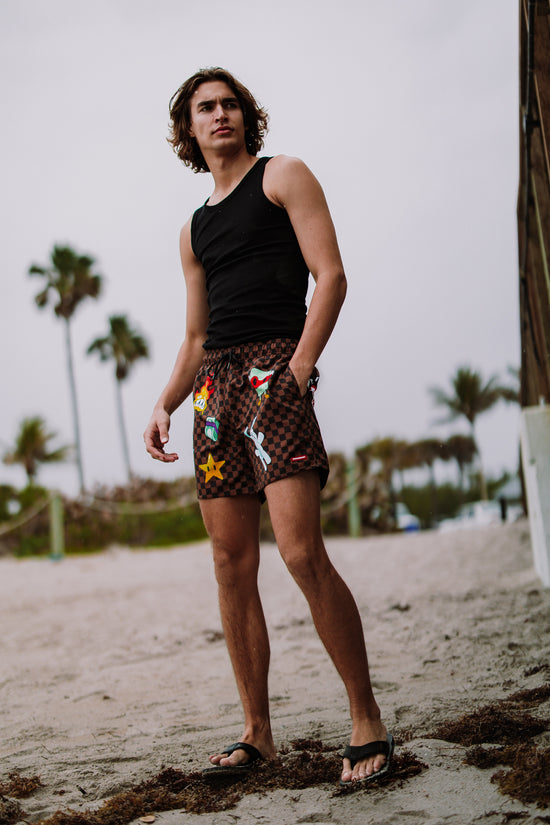 Sprayground LET'S MAKE SOME NOISE SWIM SHORTS