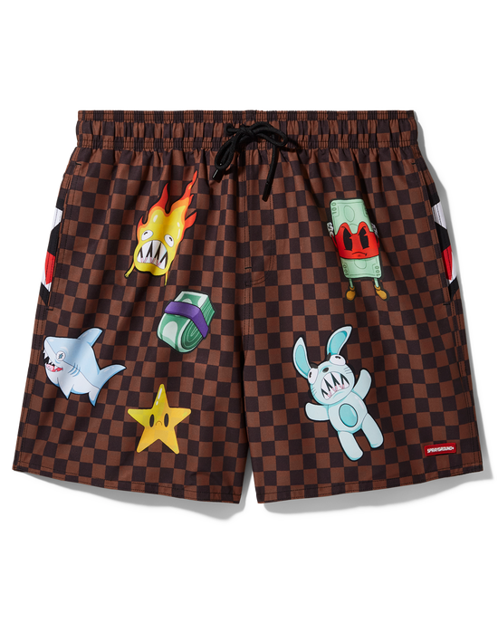 sprayground LET'S MAKE SOME NOISE SWIM SHORTS