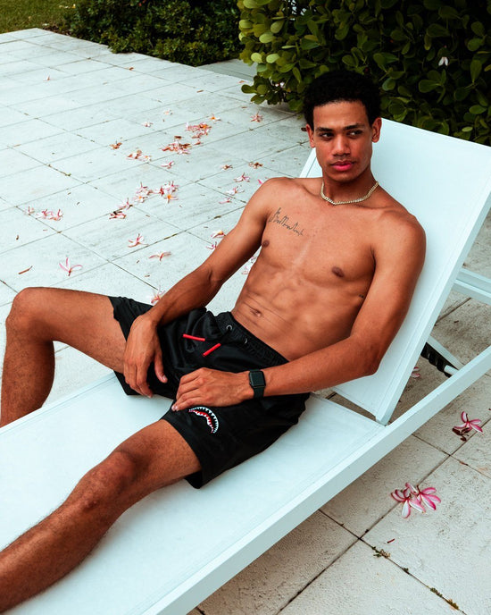 Sprayground LIGHTS OUT SHOTO SWIM TRUNKS