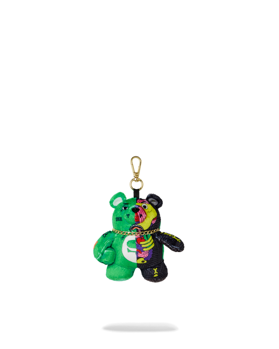 sprayground LIL X-RAY BEAR KEYCHAIN