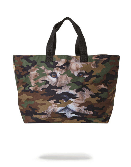 sprayground LION CAMO TOTE BAG