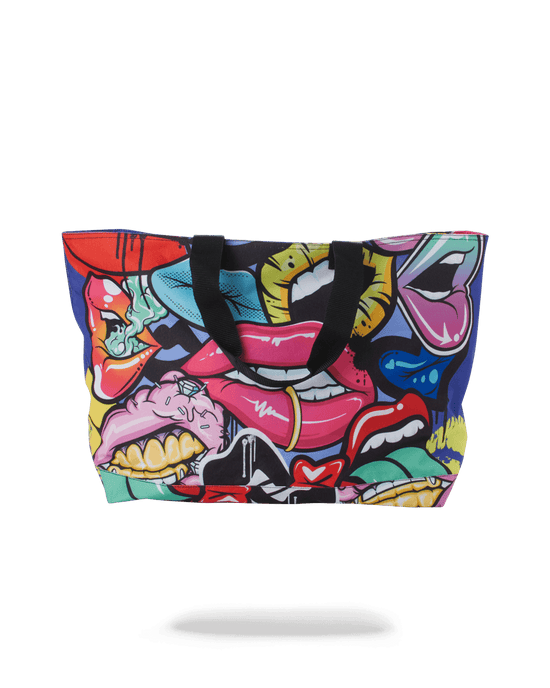 Sprayground LIP SERVICE BEACH TOTE