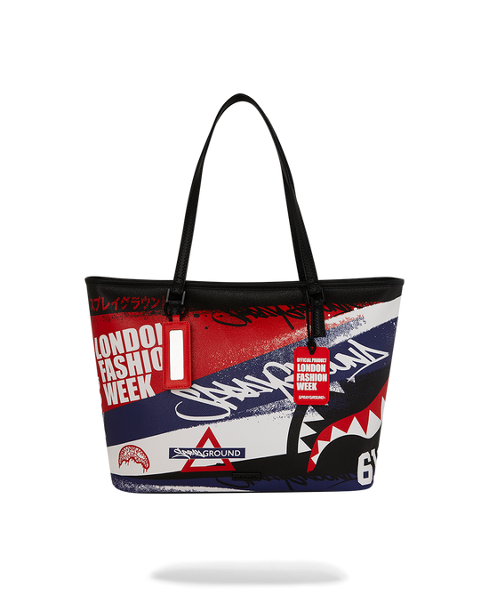 sprayground LONDON FASHION WEEK RUNWAY READY TOTE