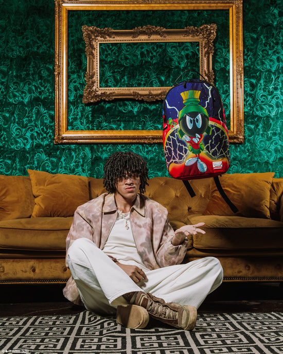 Sprayground LOONEY TUNES MARVIN PLANET X BLACKPACK