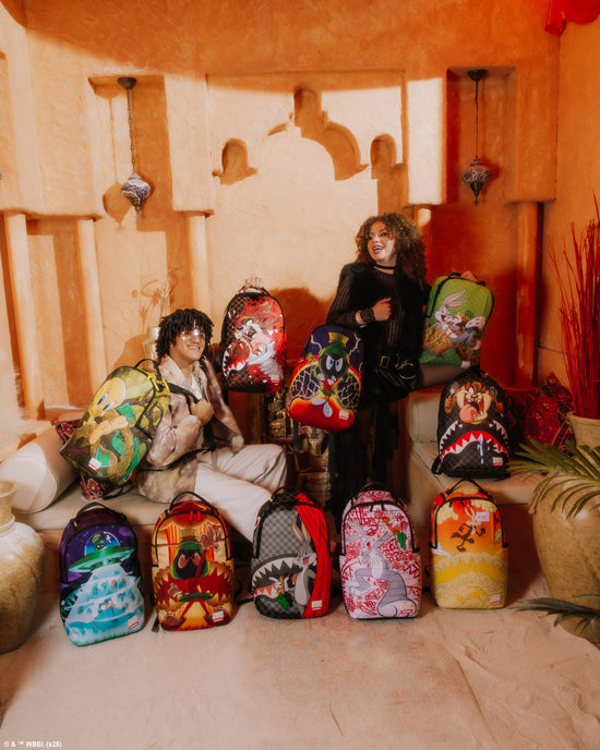 Sprayground LOONEY TUNES MARVIN PLANET X BLACKPACK