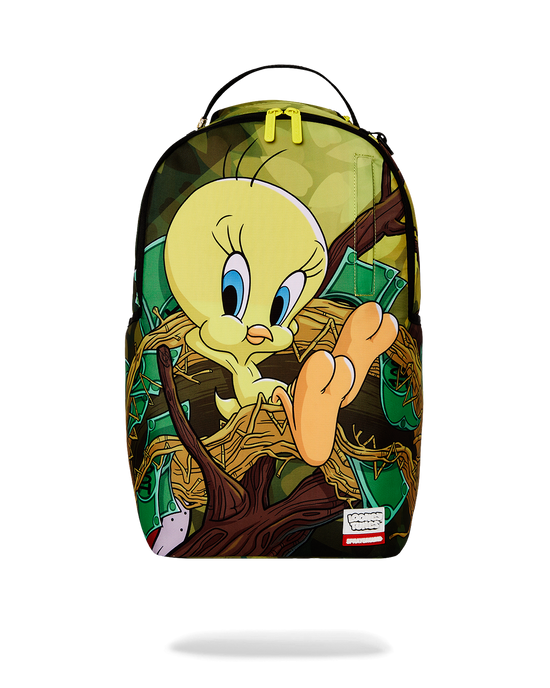 sprayground LOONEY TUNES TWEETY CASH NEST BACKPACK