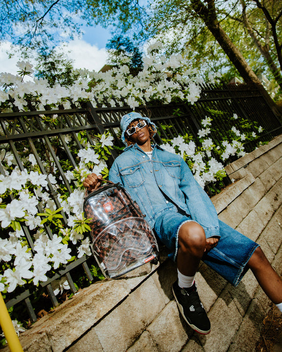 Sprayground LOUD AND CLEAR - CLEAR DLX BACKPACK