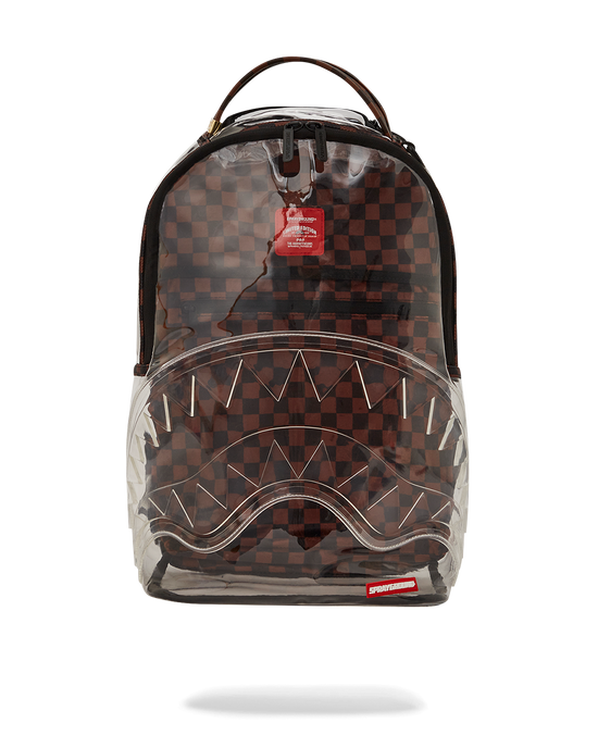 sprayground LOUD AND CLEAR - CLEAR DLX BACKPACK