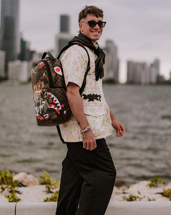 Sprayground MADAGASCAR ROLLIN THRU DLXSV BACKPACK