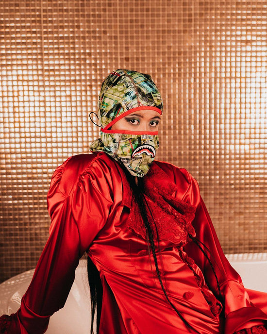 Sprayground MAMA I MADE IT PULL DOWN SKI MASK