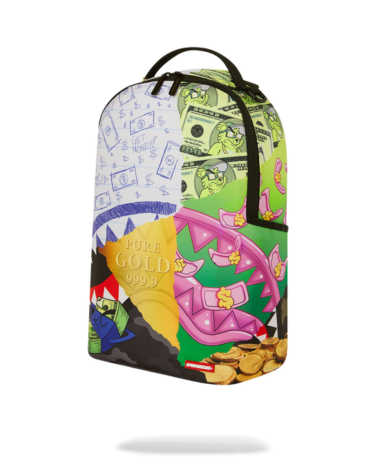 Sprayground MEAN MONEY COLLAGE BACKPACK