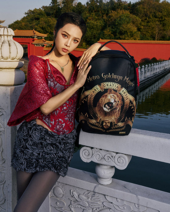 Sprayground MGM OPENER SHARK LION COLLAB BACKPACK