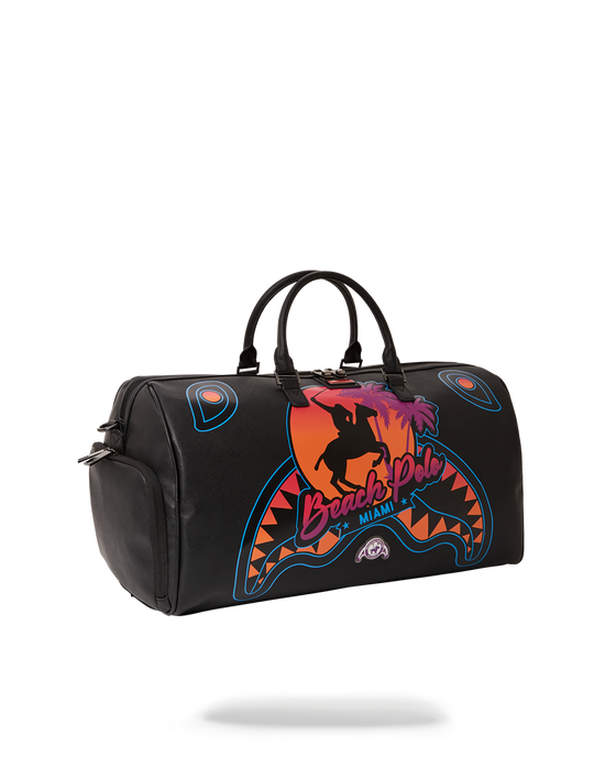 Sprayground MIAMI BEACH POLO COLLAB DUFFLE (BLACK)