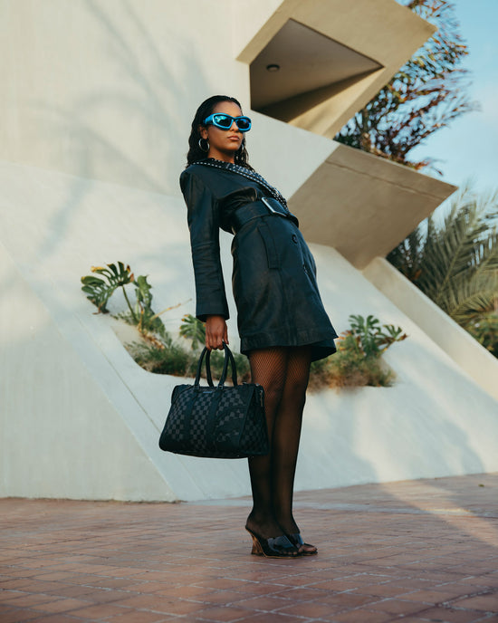 Sprayground MIDNIGHT CHATEAU MINI PYRAMID DUFFLE