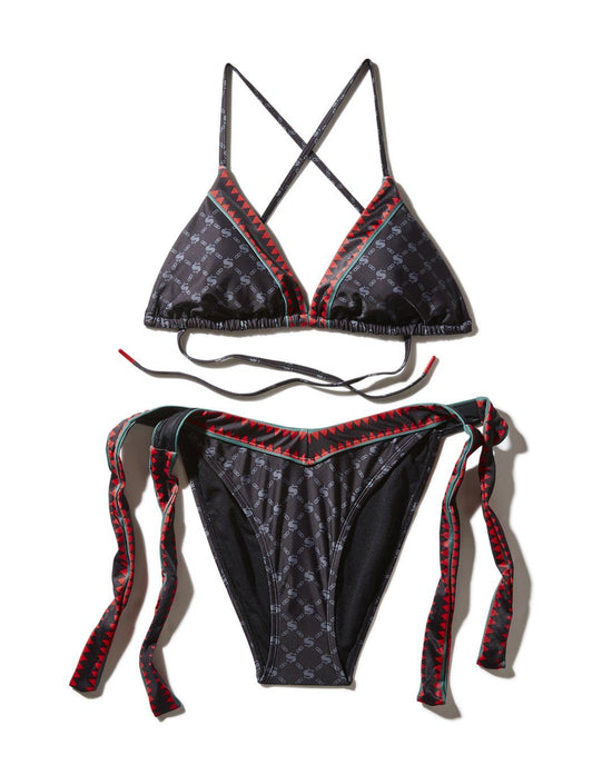 Sprayground MIDNIGHT MONEY PATTERN BIKINI