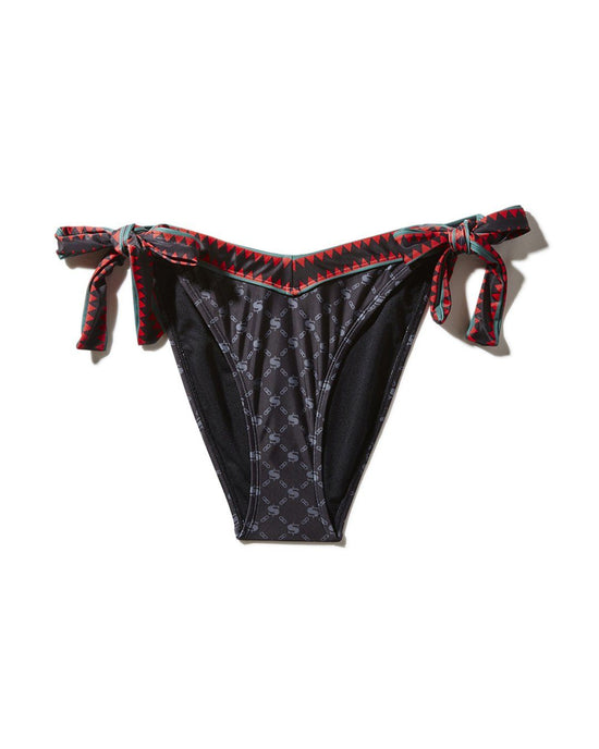 sprayground MIDNIGHT MONEY PATTERN BIKINI BOTTOM