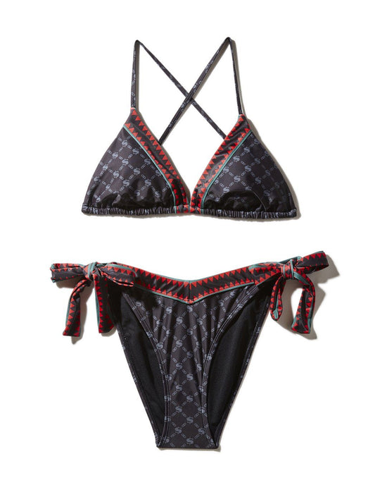 sprayground MIDNIGHT MONEY PATTERN BIKINI