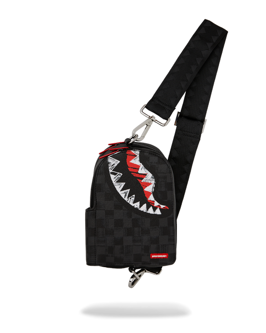 sprayground MIDNIGHT SHADOW BACKPACK SLING