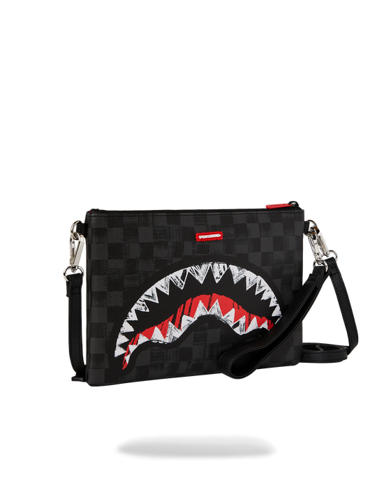 Sprayground MIDNIGHT SHADOW CROSSOVER CLUTCH