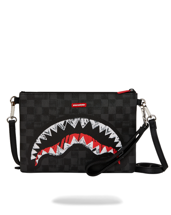 sprayground MIDNIGHT SHADOW CROSSOVER CLUTCH