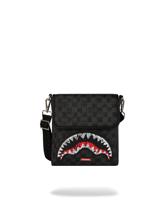 sprayground MIDNIGHT SHADOW MESSENGER SLING