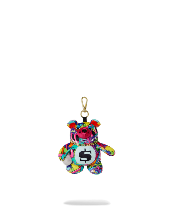 sprayground MINDTRIP BEAR KEYCHAIN