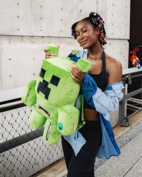 Sprayground MINECRAFT CREEPER MONEYBEAR BACKPACK