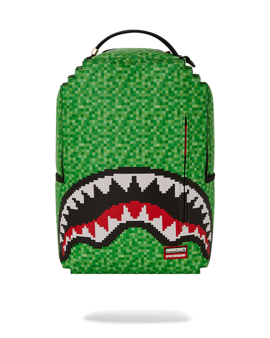 sprayground MINECRAFT CREEPER SHARK BACKPACK