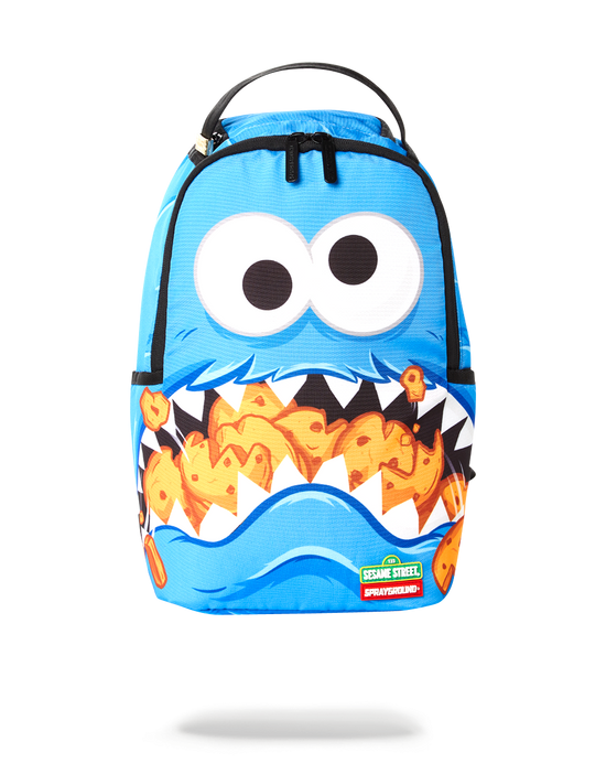 sprayground MINI COOKIE MONSTER SHARK BACKPACK