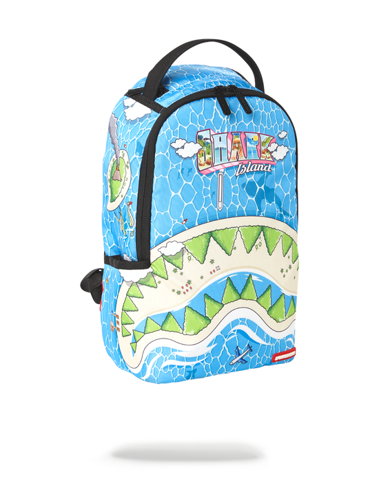 Sprayground MINI WELCOME TO SHARK ISLAND BACKPACK