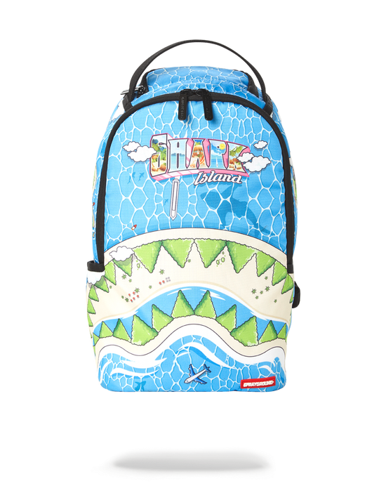 sprayground MINI WELCOME TO SHARK ISLAND BACKPACK