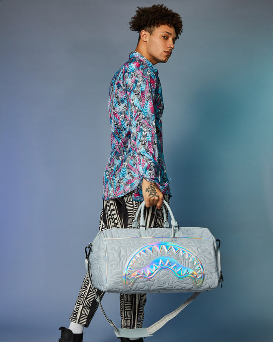 Sprayground MIRASHAKU IRIDESCENT QUILT DUFFLE