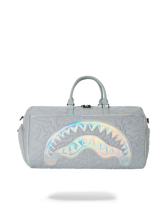 sprayground MIRASHAKU IRIDESCENT QUILT DUFFLE