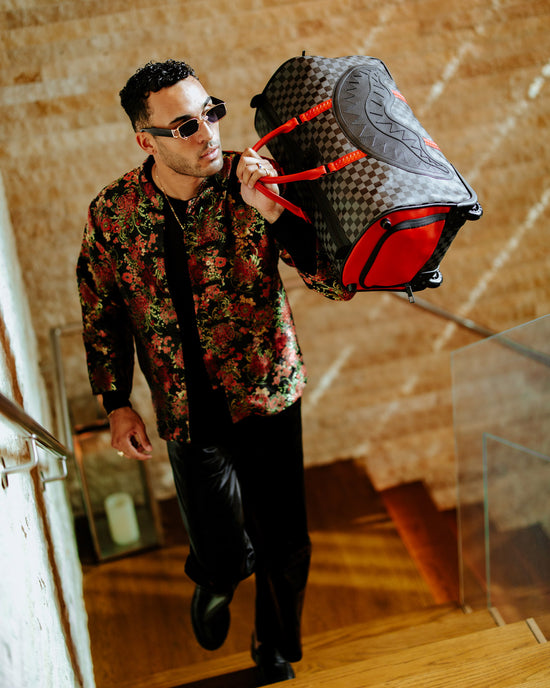 Sprayground MONACO SHARK CLUB DUFFLE WHEELY