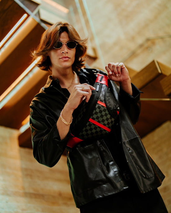 Sprayground MONACO SHARK CLUB SAVVY CROSSBODY