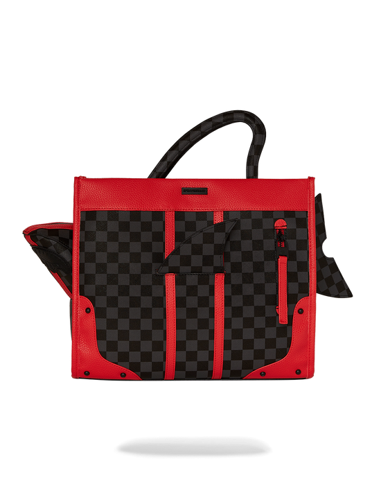 sprayground MONACO SHARK CLUB SHARK BREAKTHRU TOTE