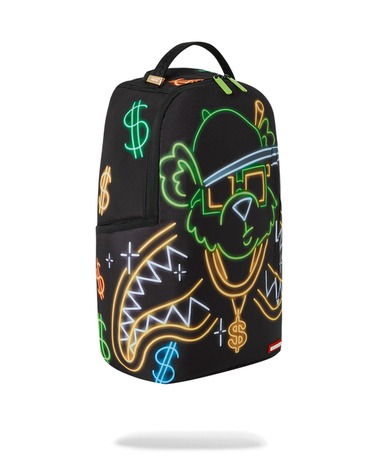Sprayground MONEY BEAR CITY LIGHTS BACKPACK