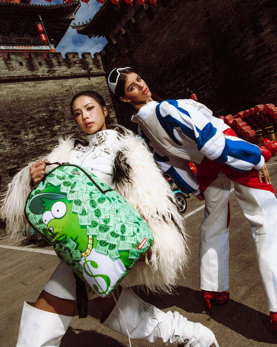 Sprayground MONEY BEAR MONEY BUSH BACKPACK