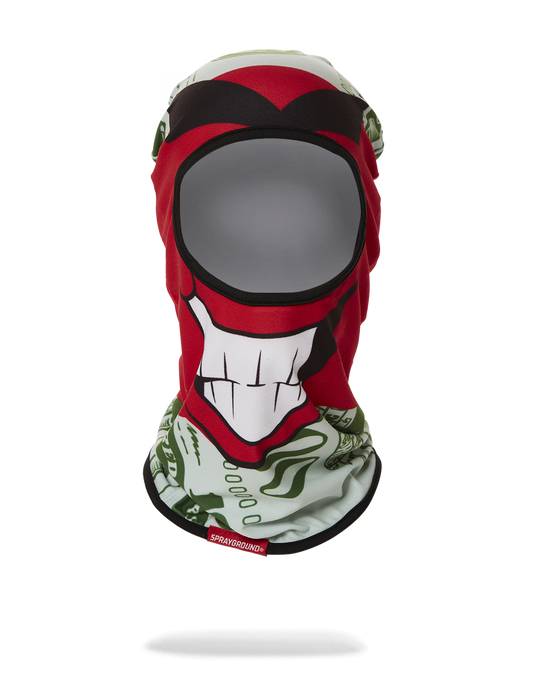 sprayground MONEY BOY SKI MASK (RED)
