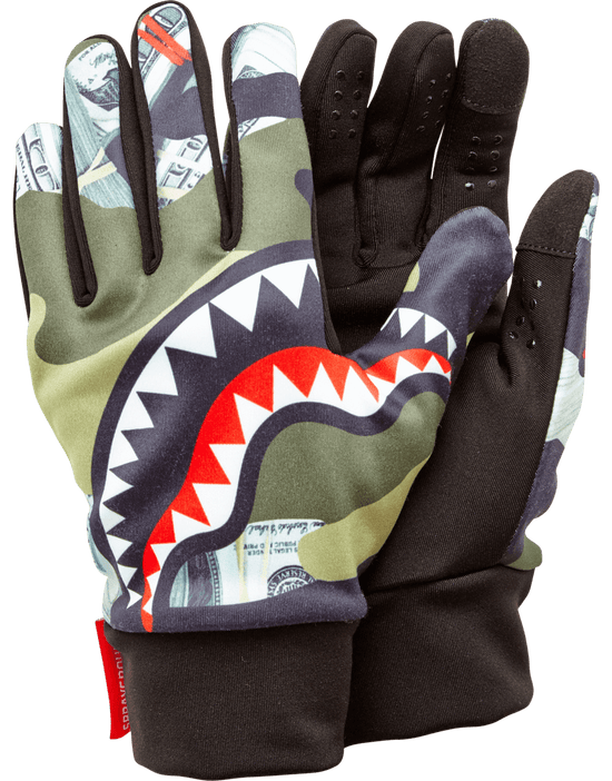 Sprayground MONEY CAMO GLOVES