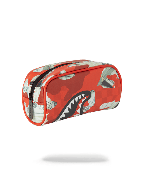 sprayground MONEY CAMO (RED) POUCH