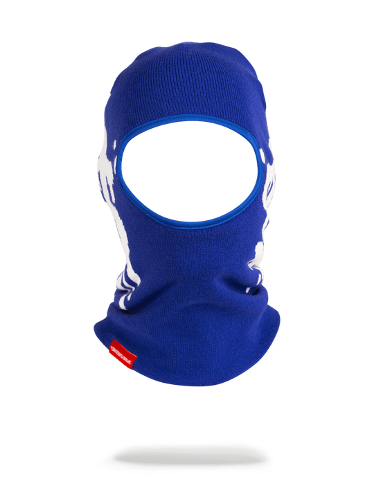 Sprayground MONEY DRIP SKI MASK (BLUE)